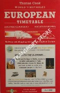 Thomas Cook European [Rail] Timetable / Europäisches Kursbuch / Indicateur Européen, April 2002 by FOX, Brendan (ed.)